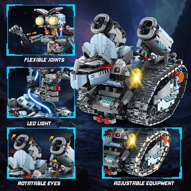 Thumbnail 6 de INSOON Technik Roboter 795 Teile 🤖