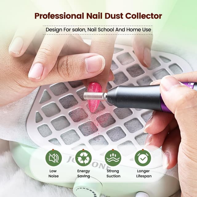 Thumbnail 6 de JODSONE 6000RPM Mini Nail Dust Collector