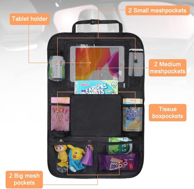 Thumbnail 2 de URAQT Auto Rückenlehnenschutz 600D 2er Set