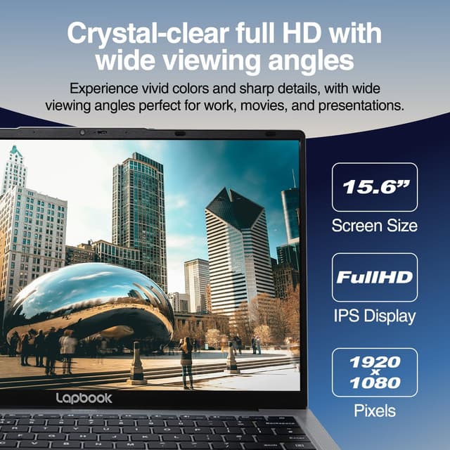 Detalle 2 de 15.6 Full HD laptop 16GB RAM 512GB SSD