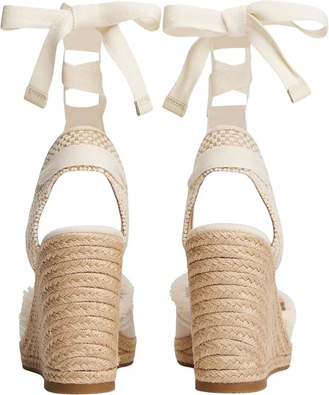 Thumbnail 5 de Tommy Hilfiger Alpargatas Fringe Canvas tacón 38