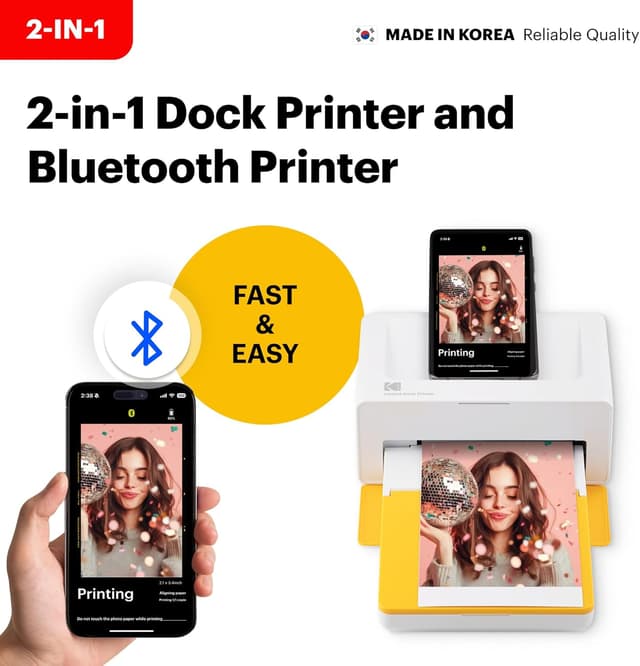 Thumbnail 2 de KODAK Dock Plus 4PASS 4x6 instant photo printer