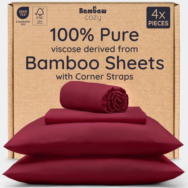 Imagen de Bambaw Queen Size Cooling Sheets 16" en OfertitasTOP