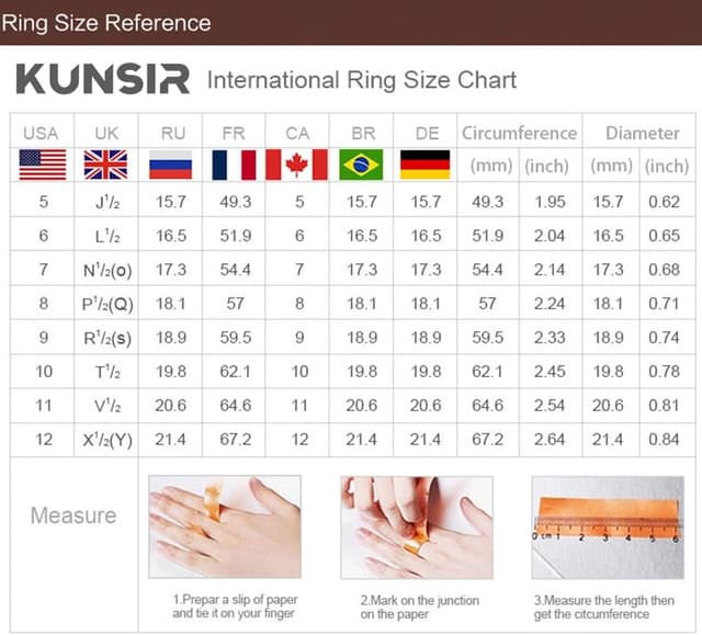 Thumbnail 6 de KUNSIR 925 Sterling Silber Liebesknoten Ring R1