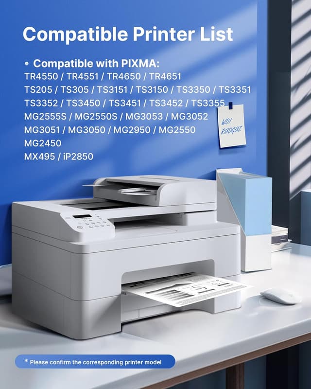 Detalle 2 de RUDGUZ PG-545XL CL-546XL Multipack 2er-Pack 🖨