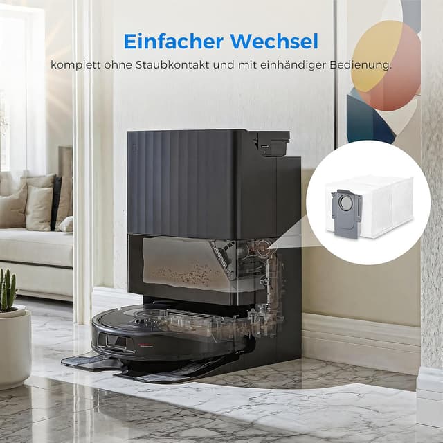 Thumbnail 6 de Roborock Staubbeutel S8 MaxV Ultra 14 Stück