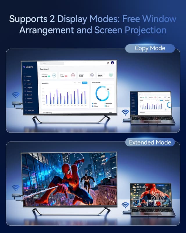 Thumbnail 6 de 2026Upgrade Wireless HDMI 328FT Receiver