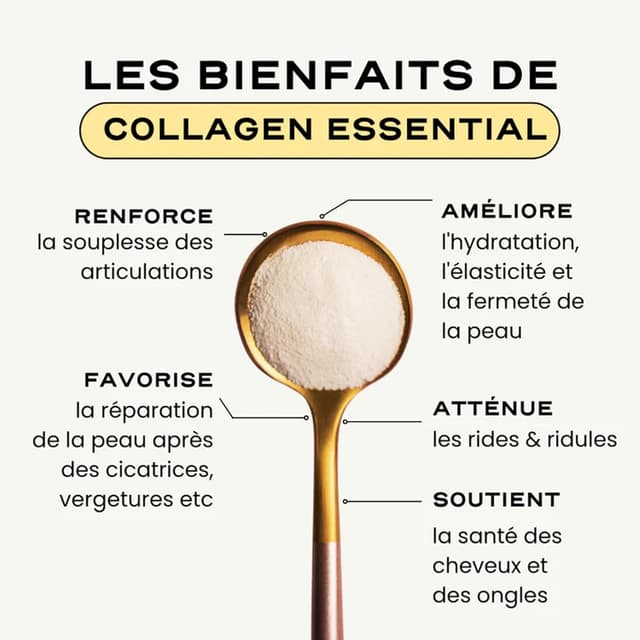 Detalle 2 de Collagen ESSENTIAL Circles, sticks