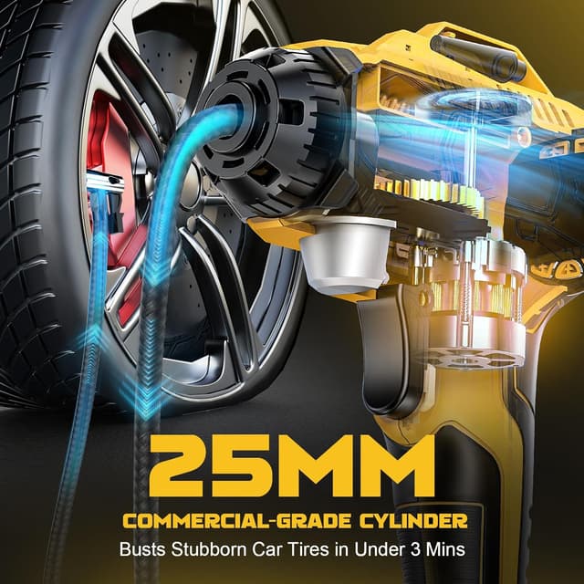 Detalle 2 de DIYtoolifz Cordless Tire Inflator 160PSI