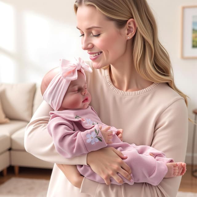 Detalle 2 de BABESIDE Lifelike Reborn Baby Doll (20 Inch) Sleeping Newborn-Style Doll for Kids 3+