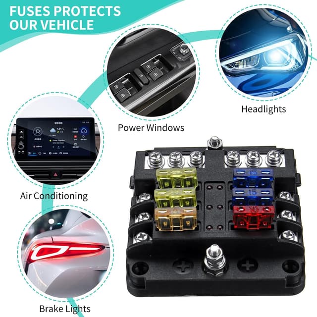 Thumbnail 5 de Kfz Sicherungen Set 180 Stück 2–40A