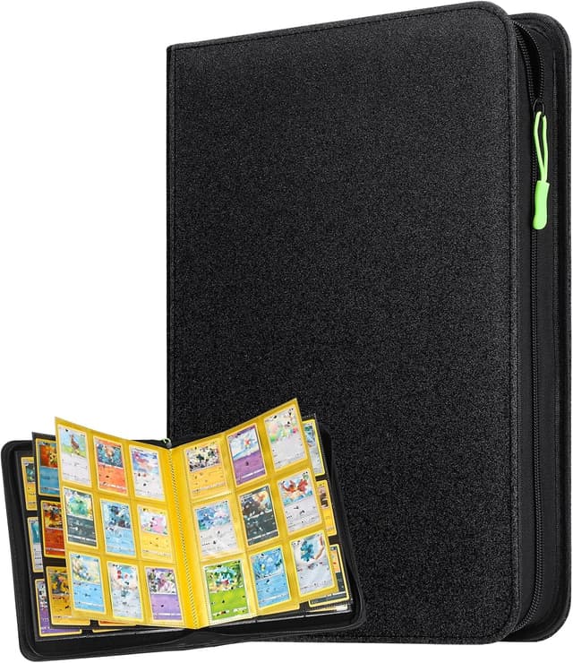 Imagen de Euqvunn Raccoglitore Carte con Cerniera 24 Fogli 432 Tasche en OfertitasTOP