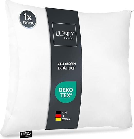 Imagen de LILENO HOME Cojín de microfibra 60x60 cm 🛋️ Lavable hasta 95°C en OfertitasTOP