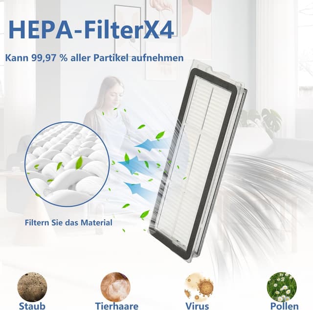 Thumbnail 6 de Roborock Qrevo Zubehör 22 Stück