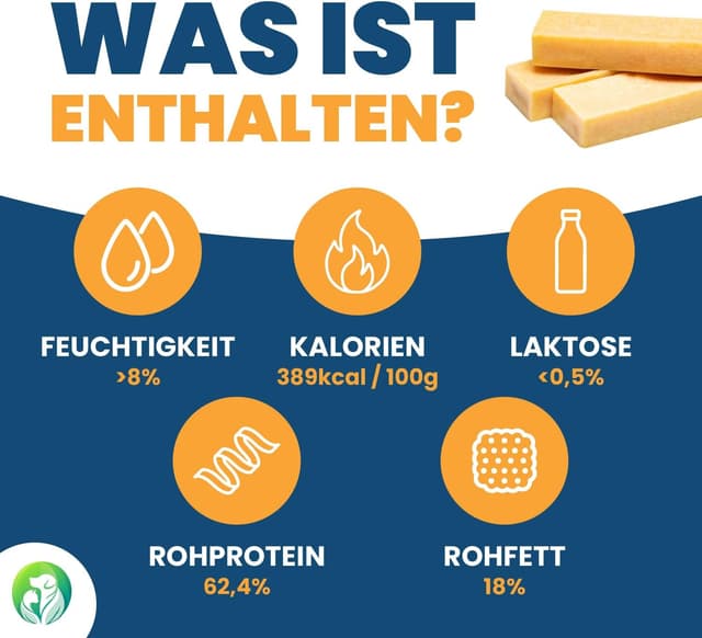 Detalle 2 de Dilecti Käse-Kauknochen für Hunde L