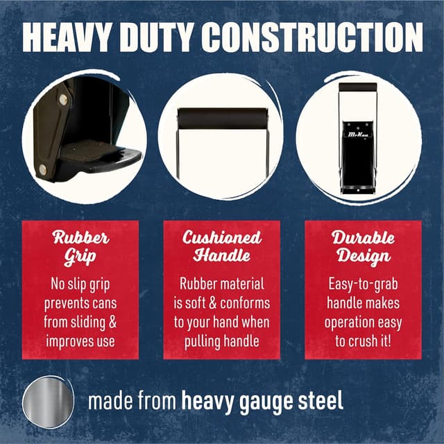 Detalle 2 de Mckay 16oz Can Crusher đź›