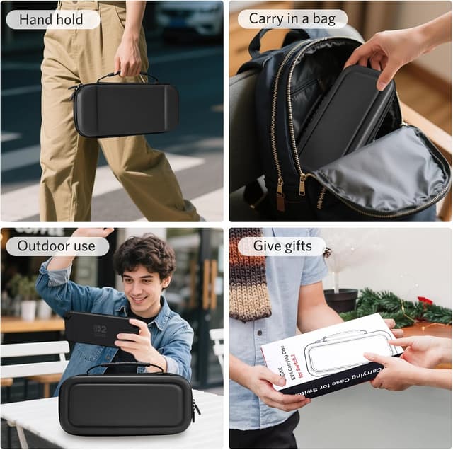 Thumbnail 5 de CoBak Carrying Case for Nintendo Switch 2, 24 slots