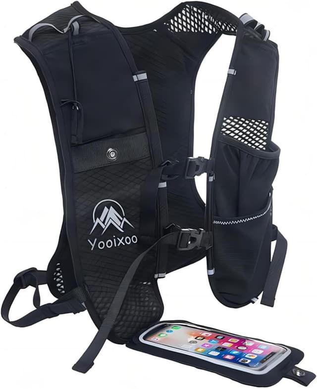 Detalle de Running Vest for Women Men 10L hydration pack 🏃♀