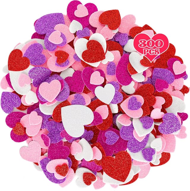 Imagen de 300 PCS Valentines Stickers 3 Sizes 🎨 en OfertitasTOP