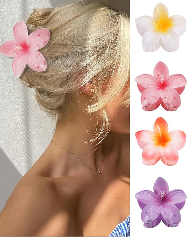 Imagen de GQLV Flower Hair Claw Clips 4PCS en OfertitasTOP
