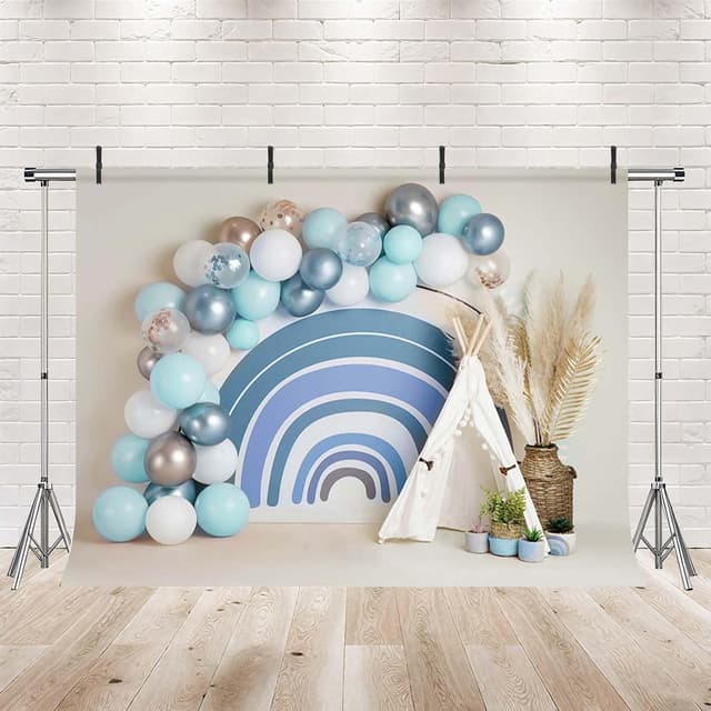 Thumbnail 1 de MEHOFOND 7x5ft Rainbow Photography Backdrop