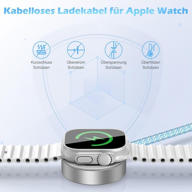 Thumbnail 3 de Ladekabel 3 in 2 für Apple Watch und iPhone