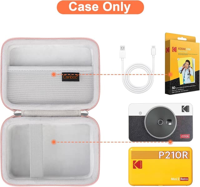 Detalle 2 de Canboc Carrying Case for Kodak Mini 2 Retro