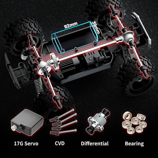 Thumbnail 3 de Cirmine Macchina Telecomandata 1:18 36 km/h