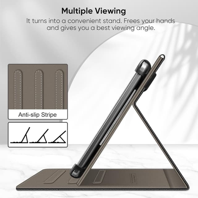 Detalle de Fintie Universal-Hülle für 9–11" Tablets, Multi‑Winkel 🧾