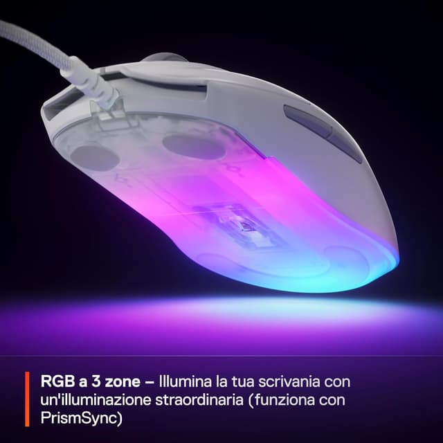 Thumbnail 5 de SteelSeries Rival 3 Gen 2 mouse gaming 77 g