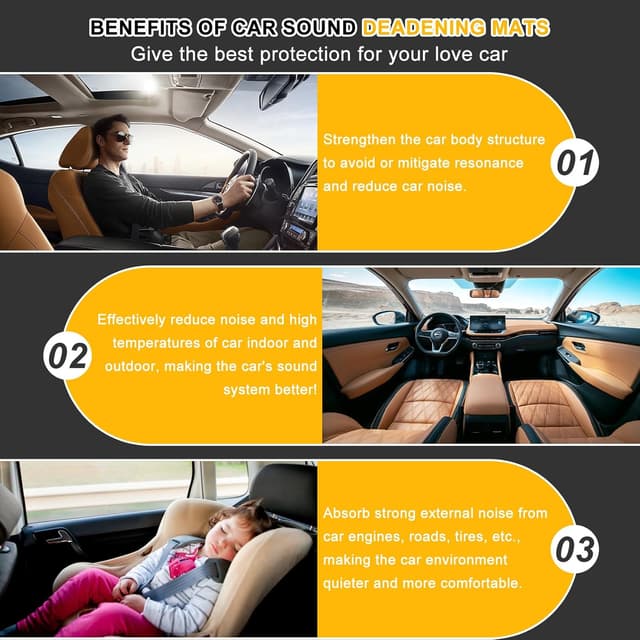 Thumbnail 5 de VOISEN Sound Deading Material 36 sqft 🔇