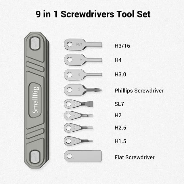 Detalle 2 de SmallRig 9 in 1 Faltwerkzeugset TC2713