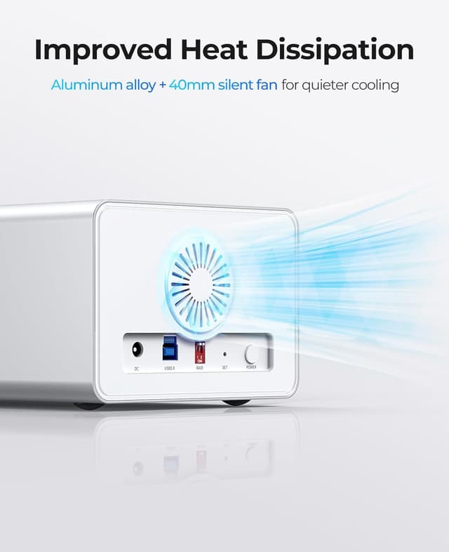 Detalle de ORICO RAID Dock per HDD SATA 230 MB/s