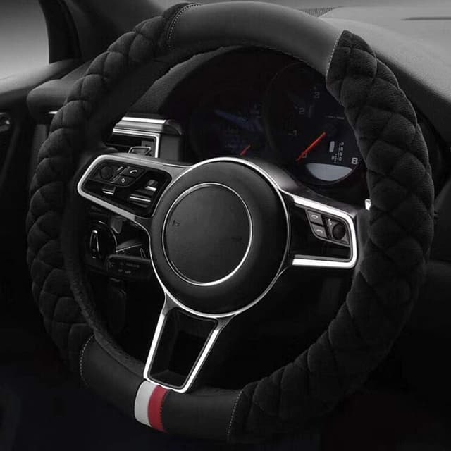 Imagen de Car Steering Wheel Cover Winter Plush en OfertitasTOP