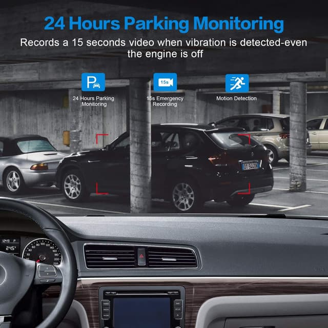 Detalle 2 de DashCam 1080P Cámara Coche 170° 3