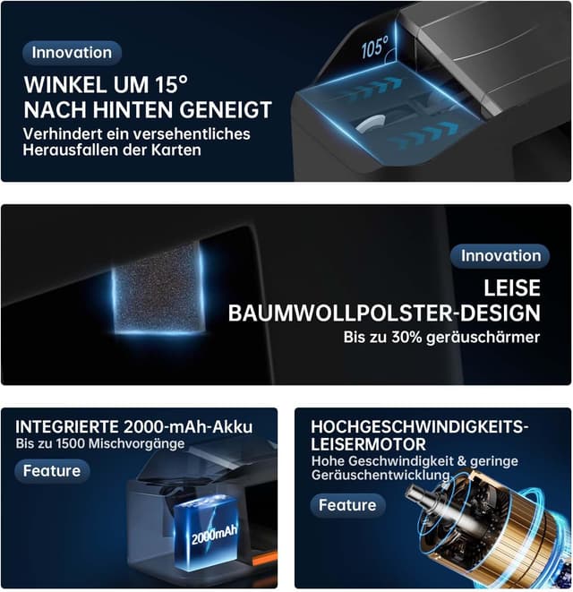 Thumbnail 5 de QUICARD Kartenmischer 2000 mAh