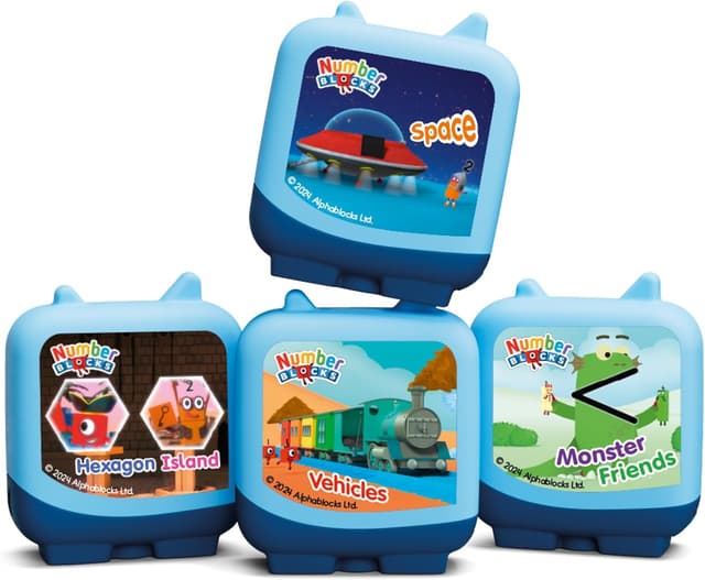 Detalle de Toniebox Numberblocks Tonies set with 4