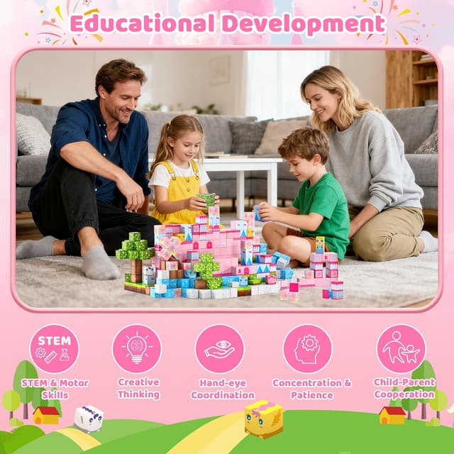 Thumbnail 4 de HOPFROG 200pcs magnetic blocks set for kids 🧩