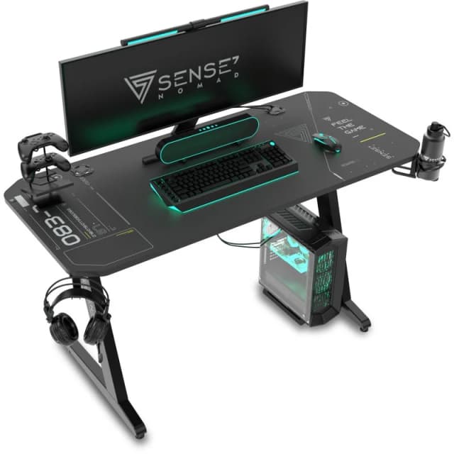 Imagen de sense7 Nomad Cybernetic Mesa Gaming 120×60 en OfertitasTOP