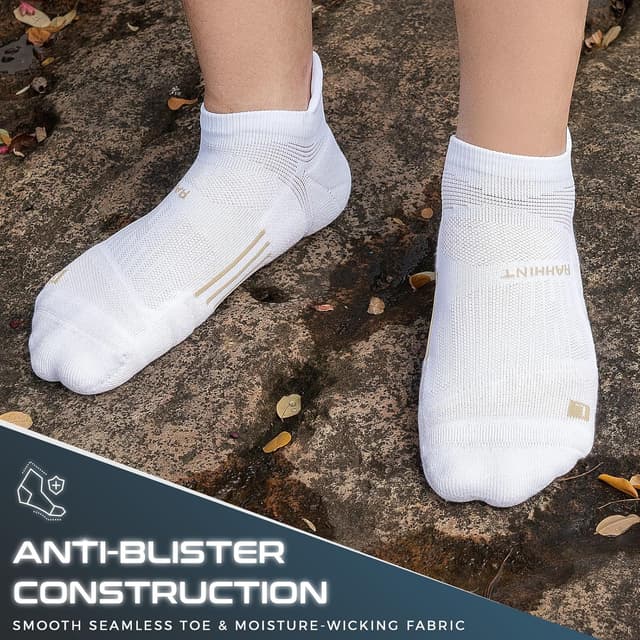 Detalle de Rahhint Compressione Coolmax 3 paia calze running