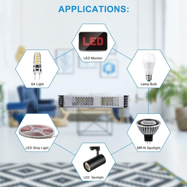 Detalle de 24V 300W YAYZA! LED driver power supply