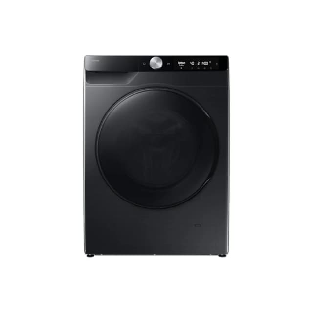 Detalle de Samsung Lavasecadora WD90DG6B85BBU3 de 9 kg: Control AI, EcoBubble y secado de 6 kg en negro