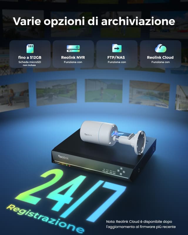 Detalle 2 de Reolink CX810 4K PoE esterna ColorX con visione notturna a colori e audio bidirezionale