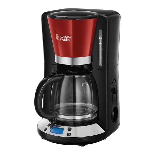 Imagen de Russell Hobbs Colours Plus Rojo — cafetera de goteo con pantalla LCD en OfertitasTOP