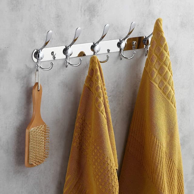 Detalle de GlazieVault wall coat hooks 2 pack