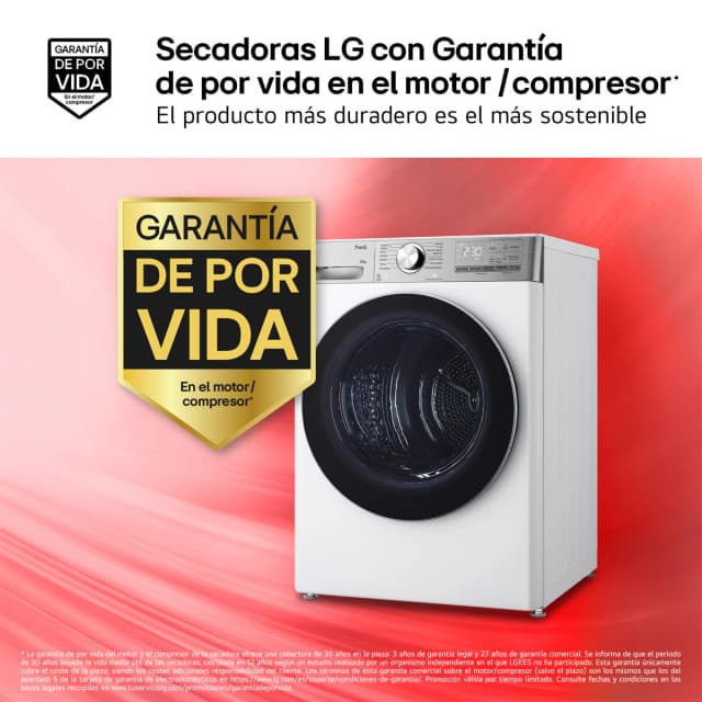 Detalle 2 de LG RH10V9AV2WR Secadora bomba de calor