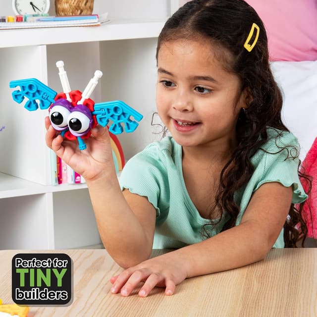 Detalle 2 de Basic Fun 85618 Budding Builders set 100 pieces 🚂