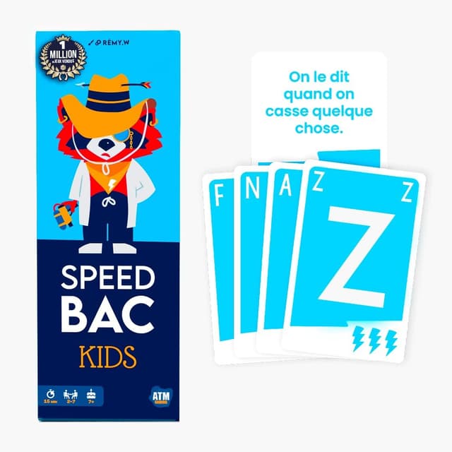 Thumbnail 5 de ATM Gaming Speedbac Kids Jeu de société 2‑7 joueurs