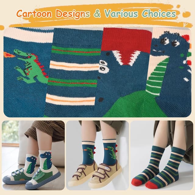 Detalle 2 de Calzini bambino cotone ZYUPHY 10 paia