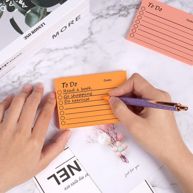 Detalle de Vicloon To Do Liste 450 Blatt 📝